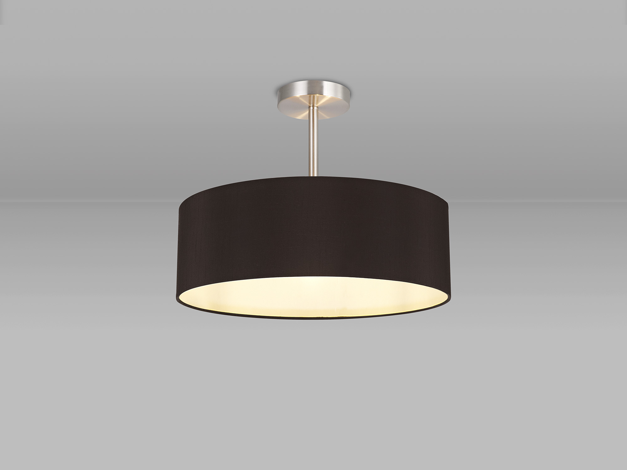 Baymont SN BL Ceiling Lights Deco Semi Flush Fittings